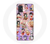 Coque pour Samsung Galaxy A51 Demon slayer merry christmas affiche le cadeau de noël