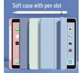 Funda plegable triple con ranura para lápiz para iPad Pro 11 y iPad Mini 6 2024, compatible con iPad 10.2 2024 Pro 11-inch
