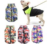 Ropa para perros, traje impermeable, chaleco para perros pequeños y grandes, abrigo, chaqueta, ropa acolchada, ropa para Yorkie, Chihuahua y Bulldog S