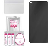 apgo Privacy Matte Hybrid protective glass compatible with Oukitel C21, flexible nano glass, great replacement for tempered glass, scratch-resistant,