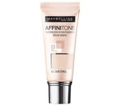 Base Hidratante Maybelline Affinitone, Tono 03 Beige Arena Claro, 30ml - Acabado Natural Perfecto