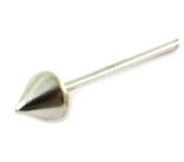 Les Trésors De Lily [G2099] - Pendientes de plata 'Pointe' plata
