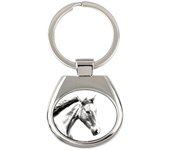 Irish Sport - keychain with a horse, keychain with a print, personalized pendant from the Art-Dog brand plata