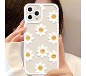 Funda blanda para Iphone 14 Plus, Funda transparente con flores para Iphone 12 13 11 Pro Max Mini 7 8 Plus Se 2022 2020 X Xr Xs Max, Funda trasera For iPhone SE 2020