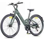 Bicicleta eléctrica urbana Engwe MapFour N1 Air ST con sensor de par, motor de 250 W, batería de 36 V y 10 Ah verde