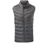 2786 Chaleco moldeado de mantel para hombre L negro