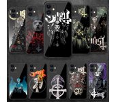 Ghost Rock Band Funda de teléfono de vidrio templado para iPhone Samsung Galaxy OnePlus Oppo Xiaomi Redmi Note SA 7 8 9 10 11 12 13 14 20 21 22 53 Pro Max Ultra Samsung Galaxy A22 5G