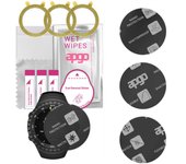 3 protectores de pantalla de vidrio híbrido mate apgo para Suunto Core Classic, sustituto de vidrio templado, no se agrieta