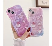Funda blanda con forma de onda de dibujos animados para Realme 11 C55 C53 Samsung S23 Ultra A53 Redmi Note 12 Note 11 Pro IPhone Vivo Y35 Y02 Tecno Spark 10C TPU Redmi 9C