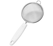 Cuchara espumadera de malla fina de acero inoxidable, colador de alimentos de malla fina, herramienta de cocina para freír con filtro de aceite