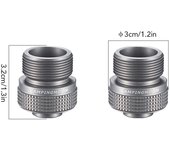 Adaptador de estufa de Gas para acampada, conector de dispositivo de Gas propano, convertidor de tanque de Gas para acampar al aire libre, senderismo y pesca