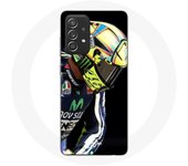 Coque pour Samsung Galaxy A33 5G Valentino Rossi Numéro 46 Pilote de vitesse moto