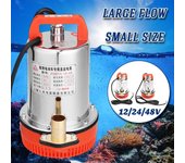 Bomba de agua sumergible de 12V/24V/48V CC, tamaño pequeño Solar de acero inoxidable para el hogar 12v