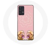 Coque Maniacase pour Samsung Galaxy A32 4G Dogue de Bordeaux symétrique photo