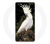 Coque pour Huawei P8 Lite Cacatoes Perroquets Blanc sur l'arbre