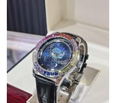 Reloj automático impermeable Augustus Luminous Starry Sky para hombre