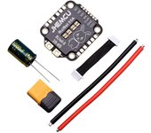 JHEMCU RuiBet 55A BLHELI_S Dshot600 3-6S Sin escobillas 4 en 1 ESC 30X30mm para vuelo FPV Freestyle 45A negro