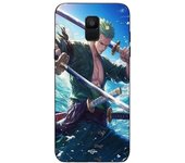 Coque maniacase pour Samsung Galaxy A8 2018 One Piece Roronoa Zoro epée manga anime