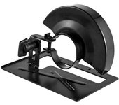 Base de equilibrio para amoladora angular ajustable, cubierta protectora, segura para trabajar la madera, soporte para amoladora angular de metal ajustable