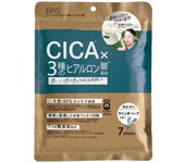 EPIS sheet mask CICA x 3 types of hyaluronic 7 natural lavender herb sensitive skin face face deer pack acid, pieces, 100% cotton, scent,