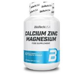BiotechUSA CALCIO ZINC MAGNESIO, 100 comp.