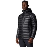 Chaqueta con capucha de plumón Columbia Arctic Crest, chaqueta negra para hombre XL negro