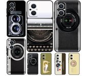 Funda retro para cámara fotográfica para OPPO Reno 10 Pro 4 5 6 7 8 Lite 8T 4Z 5Z OPPO Find X5 Lite X2 X3 Neo X6 Pro OPPO Reno10 5G