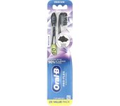 Cepillo de dientes Oral-B Pro-Flex de carbón, cerdas medianas, paquete de 2
