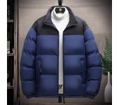 Abrigo acolchado informal holgado de invierno para hombre, abrigo acolchado grueso, abrigo de algodón de moda de tendencia para hombre M