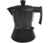 Cafetera de aluminio para expreso moka, cafetera de inducción, 150/300 ml, herramienta de cocina, cafetera de expreso, estufa de gas 150ML