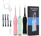 Cepillo de dientes eléctrico sónico, limpiador de dientes suave para el hogar, carga por USB, raspador de cálculo dental, blanqueamiento dental, eliminación de placa y sarro