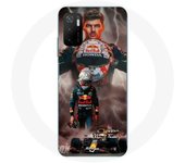 Coque Maniacase pour Xiaomi Poco M3 Pro 5G verstappen éclair Formule 1 Casque F1