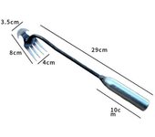Desmalezador de jardín de acero al manganeso, extractor manual de eliminación de deshierbe, herramientas de jardinería, deshierbe multifuncional