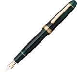 Pluma estilográfica Platinum Pluma estilográfica Century Laurel Green Super Fine #3776 PNB-15000#41-9 verde del laurel