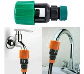 Adaptador universal para grifo de cocina, manguera de riego de jardín, conector de grifo one size