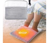 Almohadilla calefactora eléctrica, calentador de pies lavable, manta de felpa suave, alfombrilla para pies, almohadillas térmicas para el hogar, dormitorio, dormir, carga USB CHINA