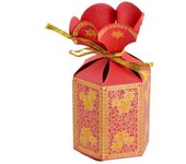 PAPERTREE SAKE Tulip box - Rouge {couleur}