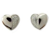 Les Trésors De Lily [K6410] - Pendientes 'Amor' de plata plata