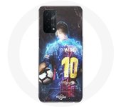 Coque pour Oppo A74 5G Lionel Messi Club de football de Barcelone FCB