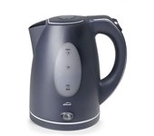 Lacor 69590 Hervidor Eléctrico 1,3L - 2200 W, Libre de BPA. Visor de nivel de agua, Apagado automático. Base independiente rotativa de 360º