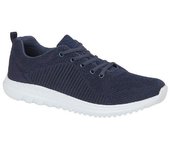 Dek - Zapatilla de espuma viscoelástica unisex para adultos 4 UK negro