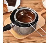 Olla de acero inoxidable para baño de agua, recipiente para calentar chocolate, recipiente para calentar, accesorios de cocina