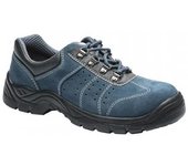 Portwest Zapatillas de seguridad de ante perforadas Steelite para hombre 6.5 UK gris