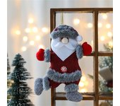 Feliz Navidad muñeco de peluche adornos Santa Claus muñeco de nieve alce colgante árbol de Navidad decoraciones colgantes fiesta festiva decoración de Año Nuevo