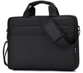 Bolsa para ordenador portátil, bolsa impermeable para portátil, funda para Macbook Air Pro 13 15, bolso de hombro para ordenador, maletines 15.6inch negro