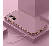 Para Xiaomi Poco M5 Funda Poco M4 5G Funda 22041219PG 22071219CG Lujosa carcasa cuadrada con revestimiento para teléfono POCO m5 M4 Funda trasera a prueba de golpes Poco M5&Case & Strap