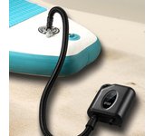 Bomba portátil para tabla de Paddle, compresor de aire eléctrico de alta presión de 20PSI, bomba de inflado con 6 Type 1