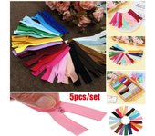 Accesorio de ropa, costura hecha a mano, álbum de recortes, apliques para ropa, Mini cremallera, cremalleras para ropa de muñeca 8