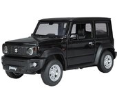 Modelo de coche de juguete Suzuki Jimny 1/24, aleación fundida a presión, con luz y sonido, función de retroceso, modelos de vehículos de juguete, regalos coleccionables para adultos blanco