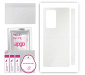 apgo Protective Skin Sticker for the back compatible with Huawei Mate X2, Wrap Film, Foil, Vinyl - Pattern Matte Transparent